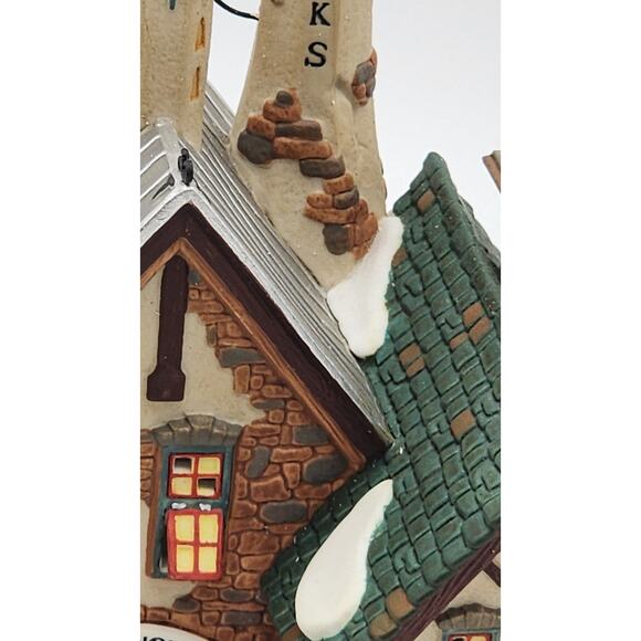 Department 56 Glendun Cocoa Works 58478 Dickens Village Illuminated Original Box - Picture 14 of 16